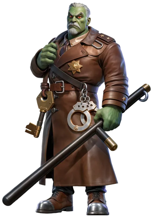 Grimbadge - The Warden Boss